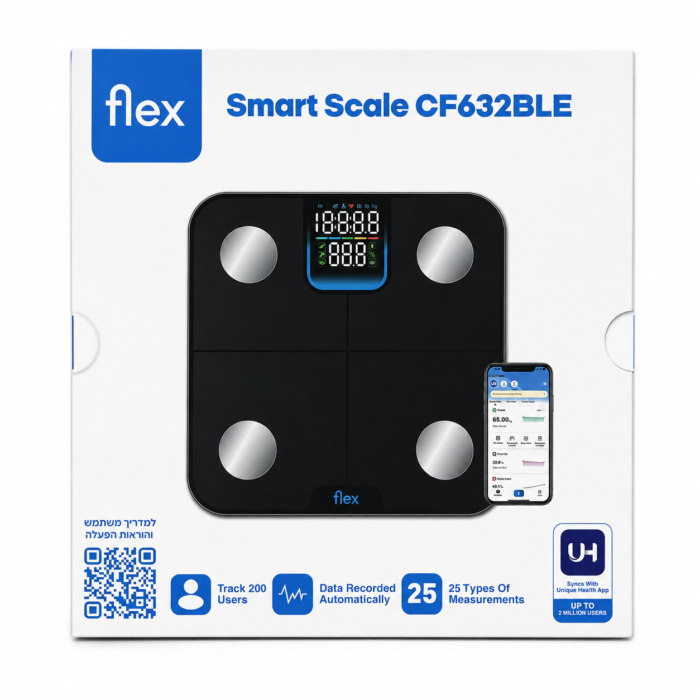 משקל חכם Flex Smart Scale CF632BLE