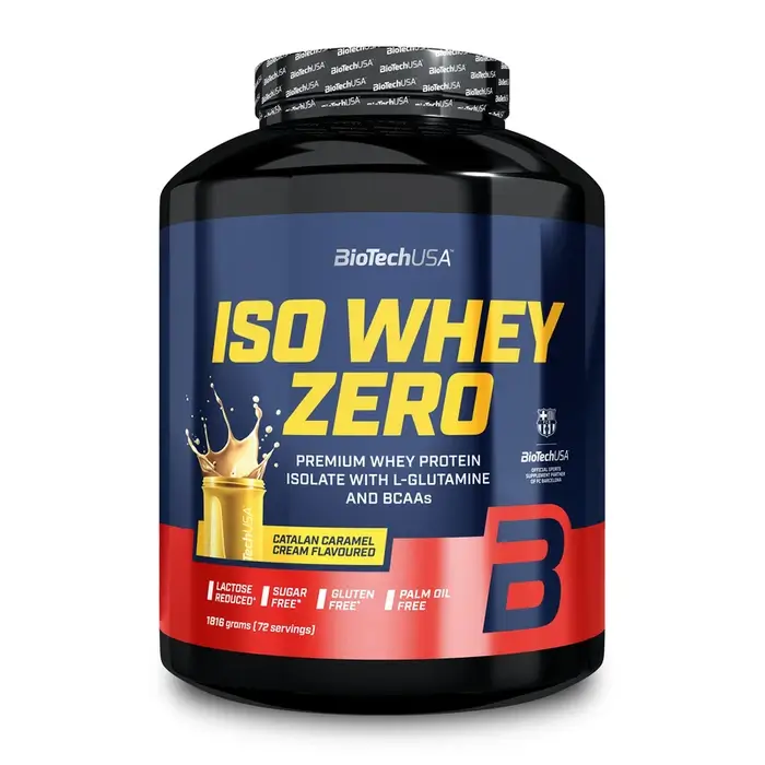 Iso Whey Zero lactose free 2270g catalan caramel cream