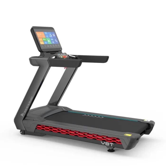 הליכון מסחרי עם ספיגת זעזועים מלאה ומסך מגע (V8T)