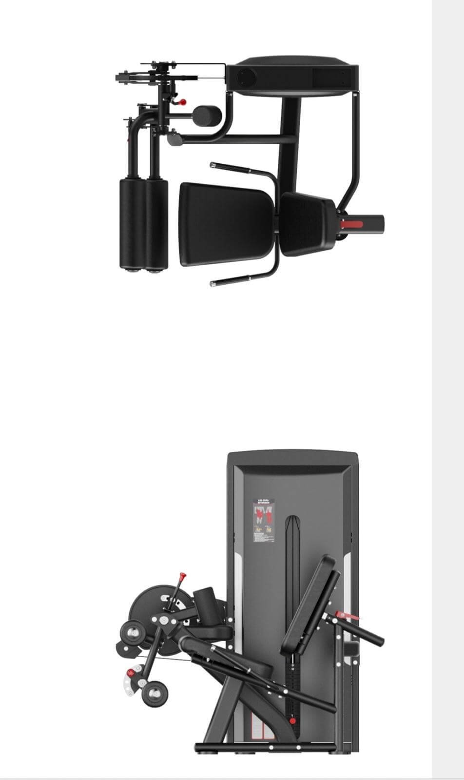 מכשיר אימון רגליים משולב – Leg Extension & Leg Curl מתוג INSIGHT – תמונה 5