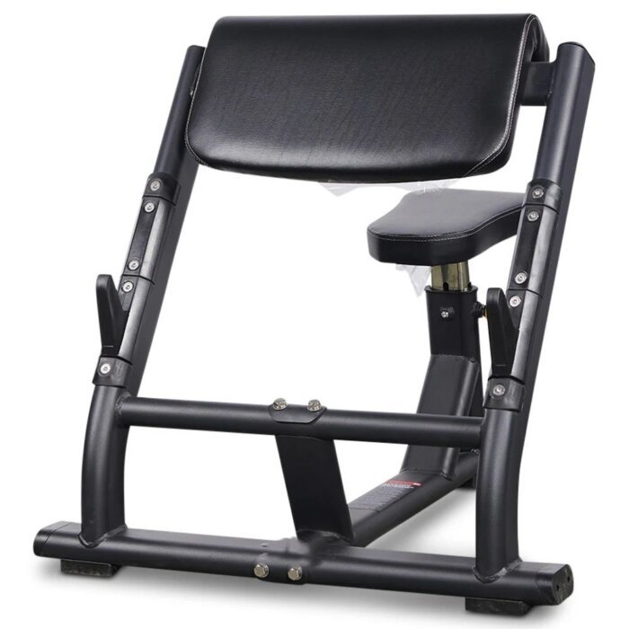 כיסא כומר המיועד לחדרי כושר מקצועיים, מאסיבי במיוחד בעל משקל עצמי של 49 ק"ג המאפשר יציבות מושלמת גם בשימוש עם משקלים כבדים!