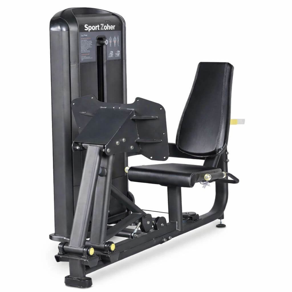 מכשיר לחיצת רגליים מקצועי עם משקל מובנה 110 ק"ג