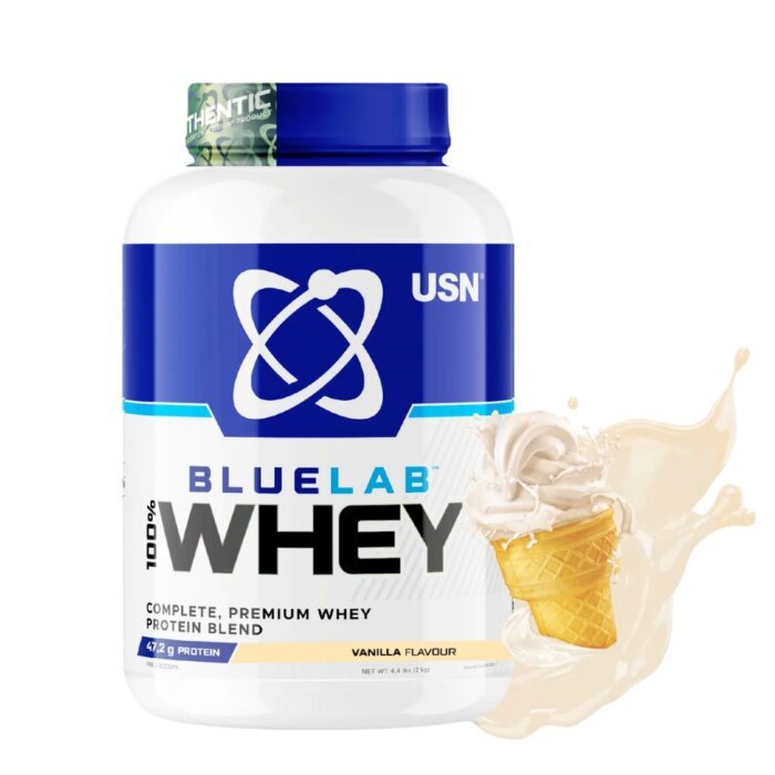 אבקת החלבון Bluelab 100% whey של חברת USN
