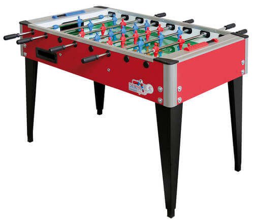 שולחן כדורגל COLLEGE צבע כחול/אדום רוברטו ספורט – תמונה 2