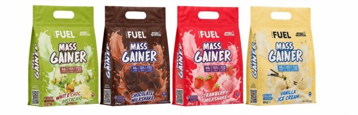 גיינר מתקדם להעלאת מסת שריר ומשקל- Applied Nutrition Critical Mass 6kg
