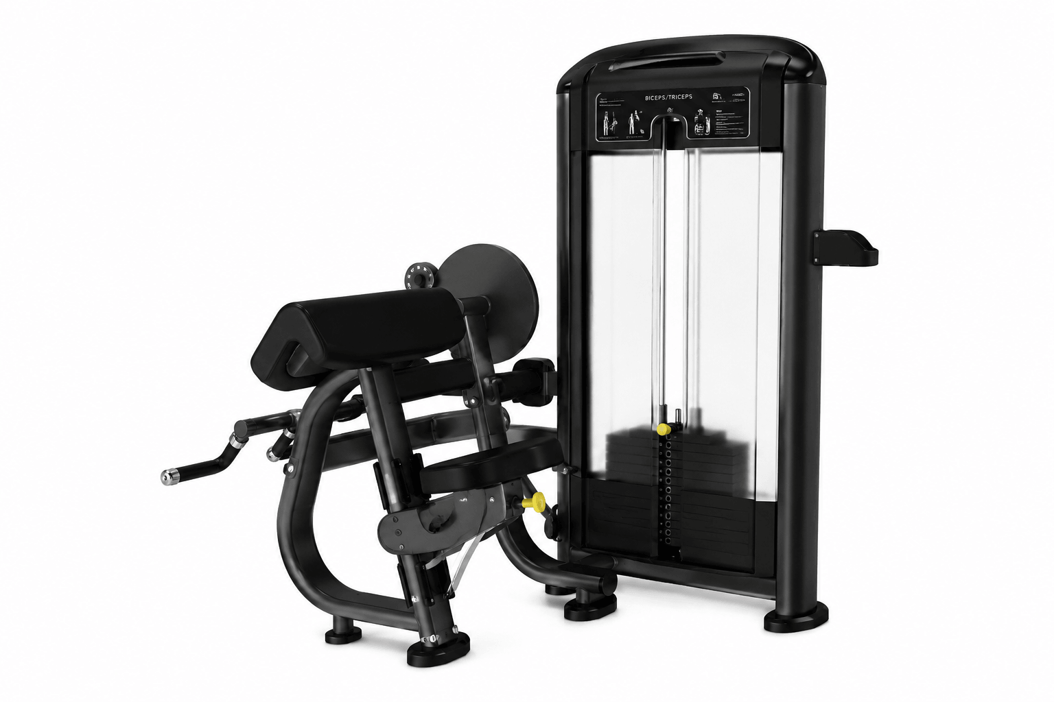 מכשיר יד קדמית ויד אחורית מקצועי TF26 – Biceps / Triceps Selectorized